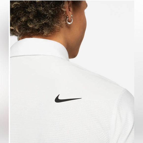 Nike Dri-fit White Golf Polo - Picture 5 of 5